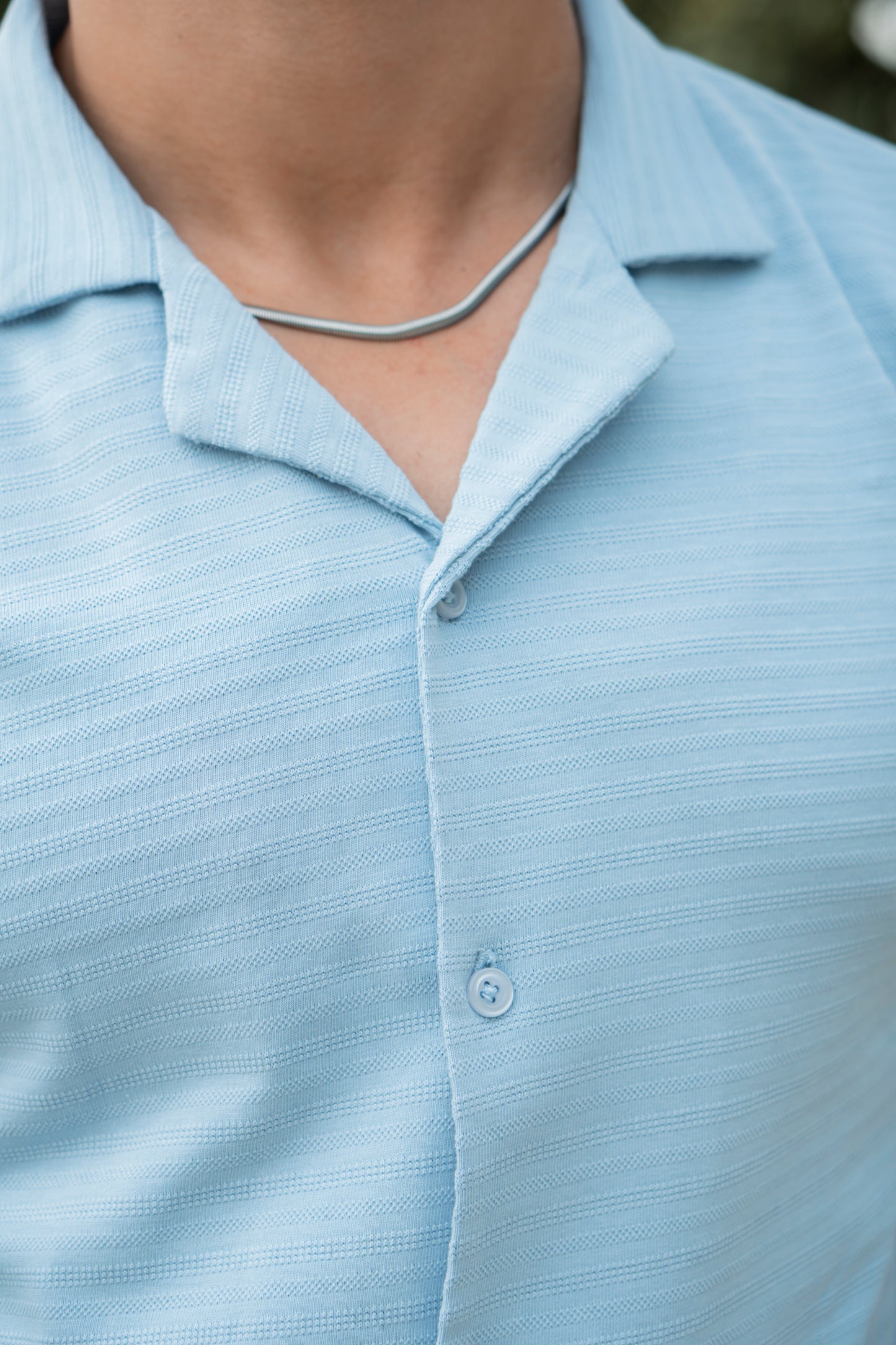 Textured Cuban Collar