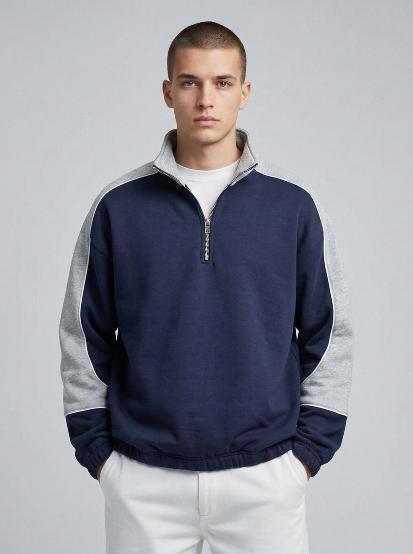 Men's Modern Half-Zip Pullover