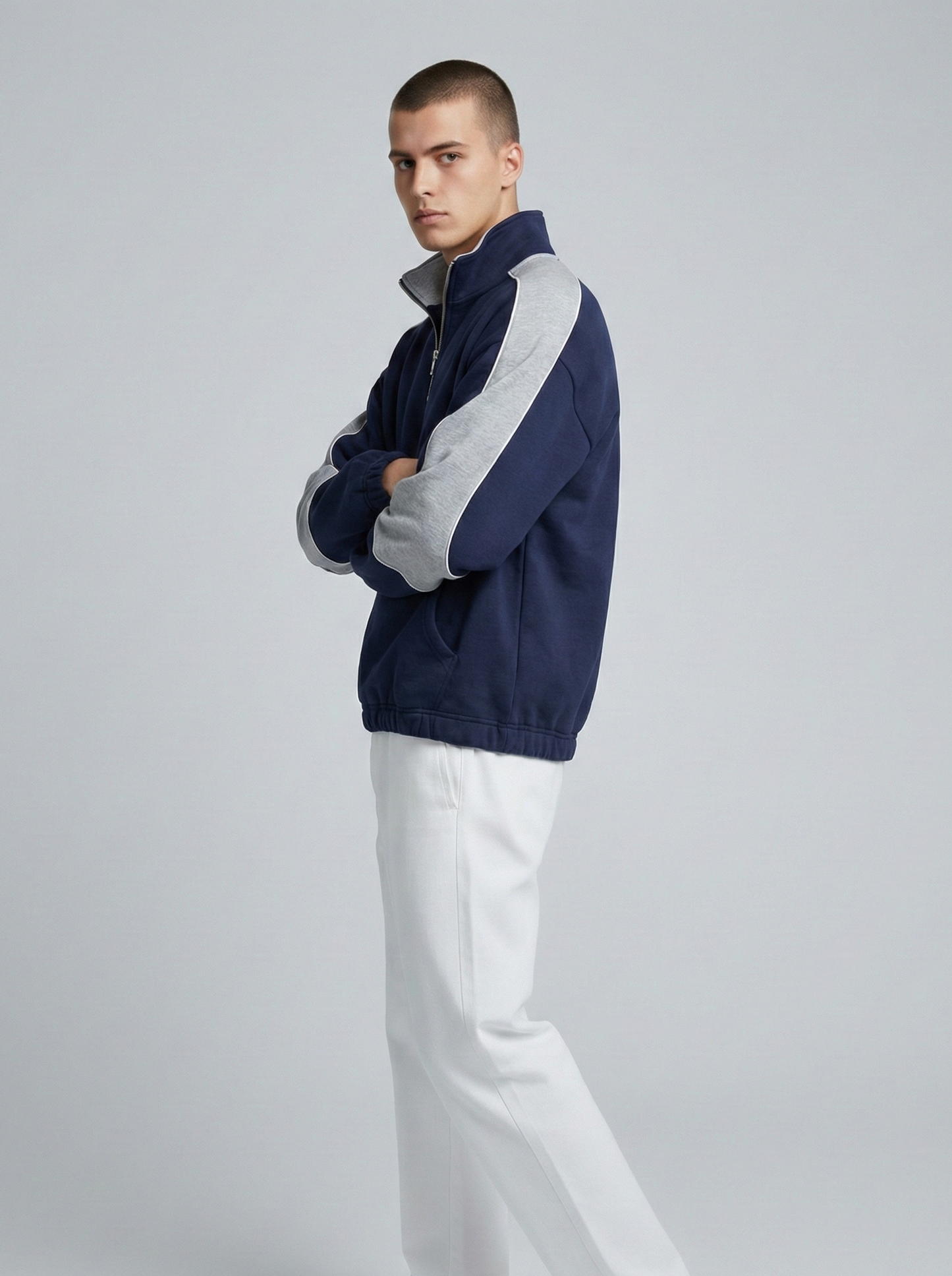 Men's Modern Half-Zip Pullover