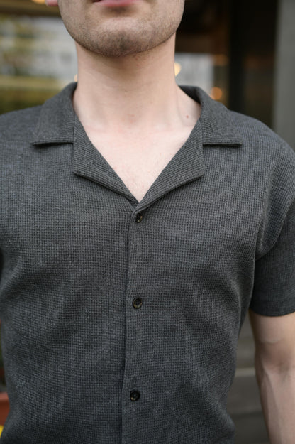 Textured Cuban Collar