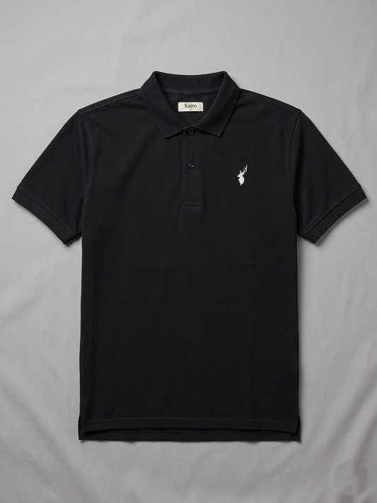 Classic Black Polo Shirt